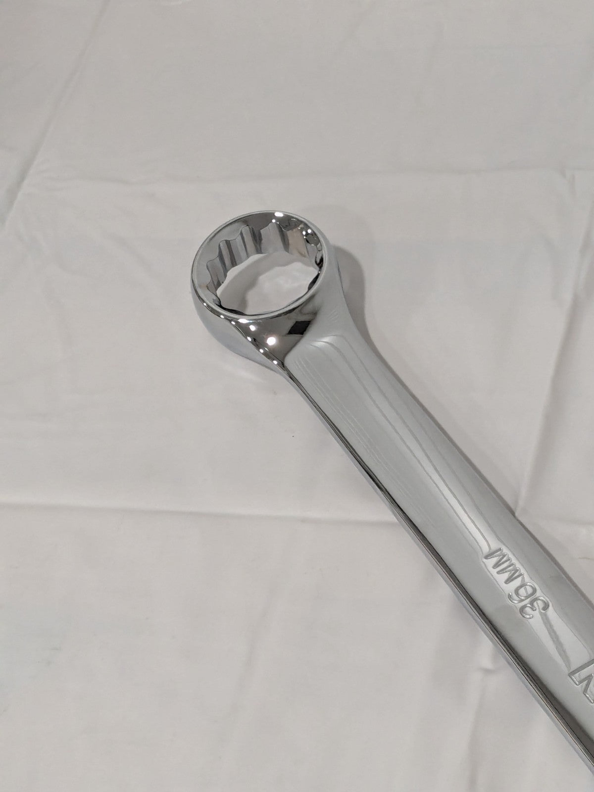 Tekton Combination Wrench: 36.00 mm Head Size, 15 deg Offset WCB24036