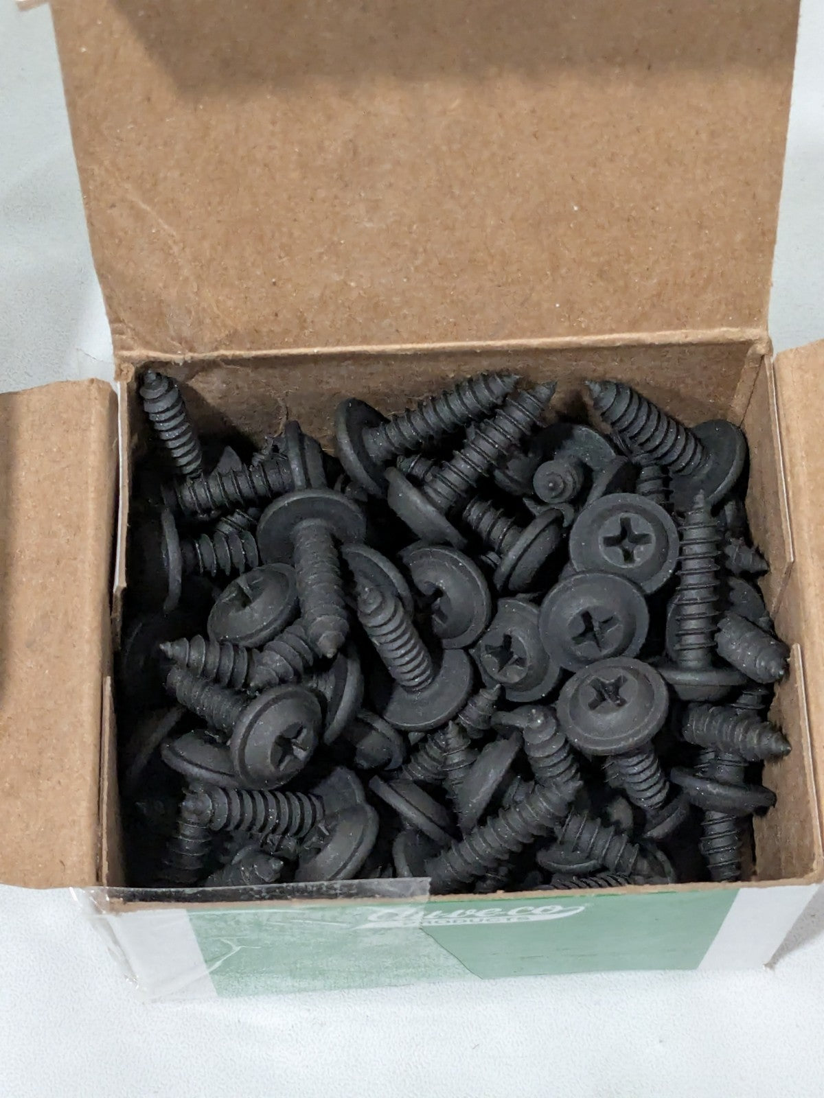 Au-Ve-Co Sheet Metal Screw: #10, Flat Phillips Top, 3/4" OAL Qty 200 12953