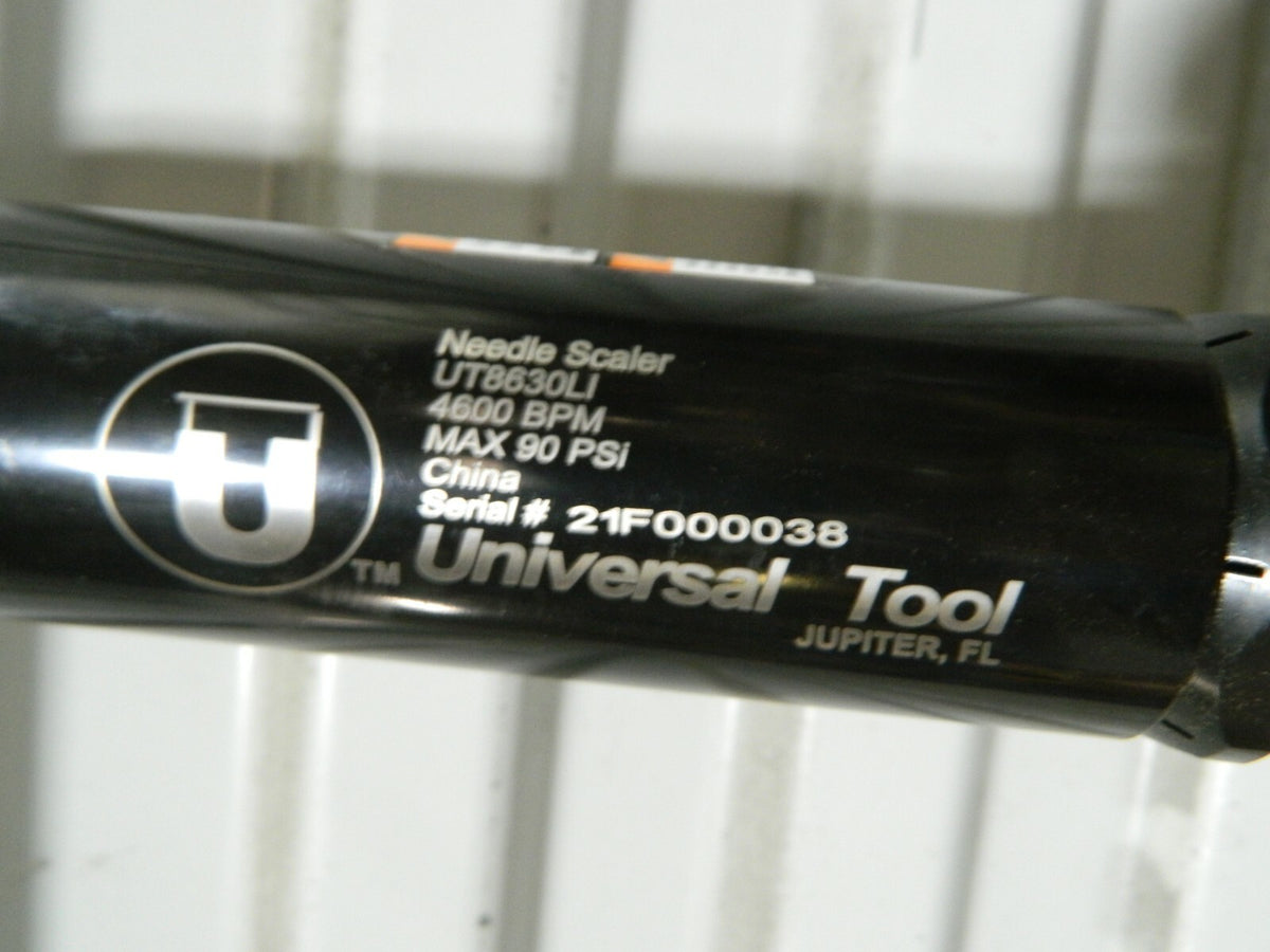 UNIVERSAL TOOL Pneumatic Scaling Hammer 4,600 BPM 1-1/8" Long Stroke UT8630