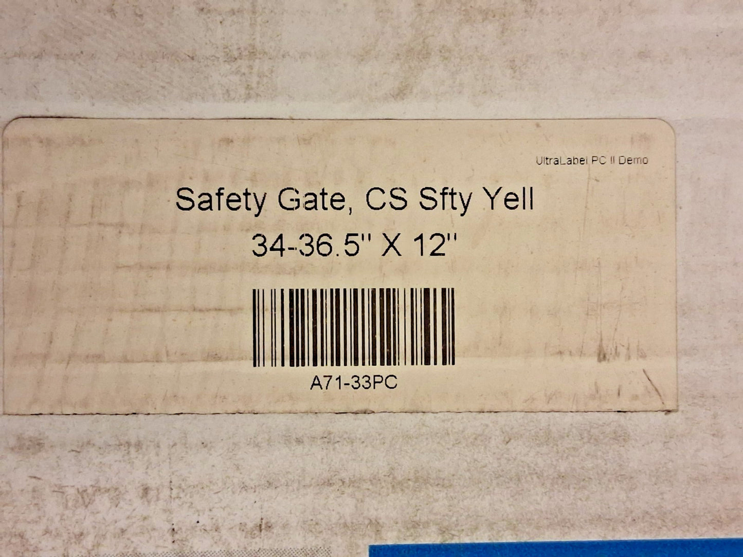 Fabenco Powder Coated Carbon Steel Self Closing Safety Gate A71-33PC