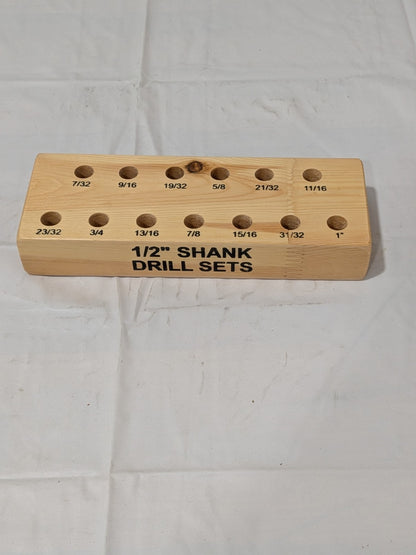 Interstate Wood Drill Bit Stand For 13PC Drill Bits 63327787