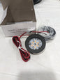 WAC Lighting Round LED Button Light Black HR-LED87-27-BK