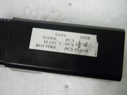 Interstate Standard Hand Tap 1-3/8-16 UNS 6Fl HSS Plug Chamfer 4 OAL 311-4730