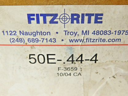 Fitz-Rite CAT50 End Mill Holder Extended Length 7/16" Hole Diam 50E-.44-4