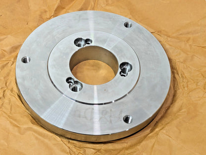 Buckchuck Lathe Chuck Adapter Back Plate for 8" Self-Centering Chuck D1-4 A8-D4