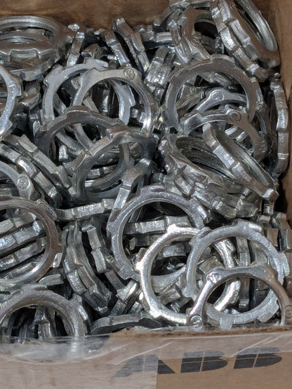 Steel City 1/2" Locknut Rigid/Imc Steel-Zinc Plated Box of 200 LN101SC