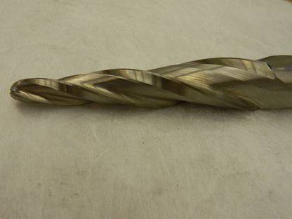 5° per Side 3/8 3 FL HSS Steel Tapered Ball End Mill BO-616