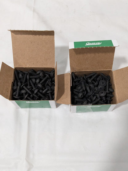 Au-Ve-Co Sheet Metal Screw: #10, Flat Phillips Top, 3/4" OAL Qty 200 12953