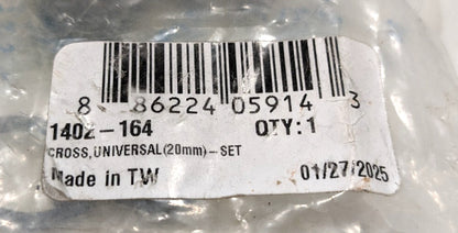 20MM Universal Joint with Retaining Rings  1402-164