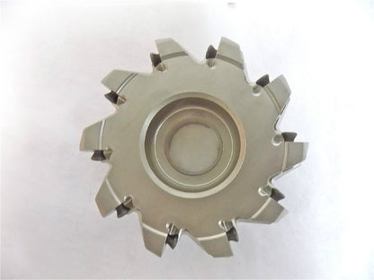 Hertel 4" Cut Diam Indexable Angle Face Mill Cutter  45717287