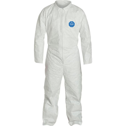 DUPONT  Disposable Coveralls Particle Protection  Sz L  Qty 25  TY120SWHLG002500