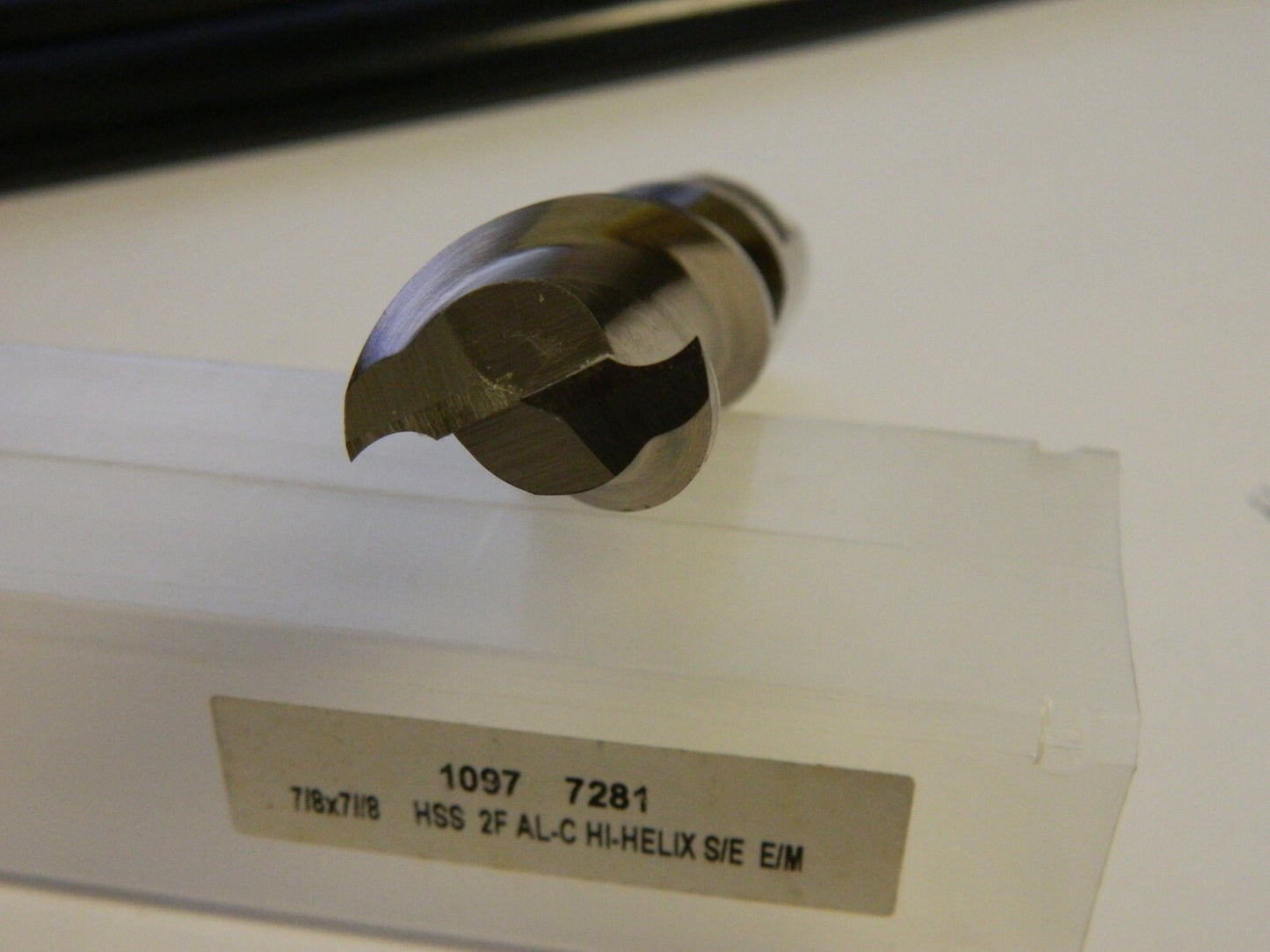 Interstate 7/8"  7/8" Shank Diam 4-1/8" OAL 2 Fl HSS Square End Mill QTY 2