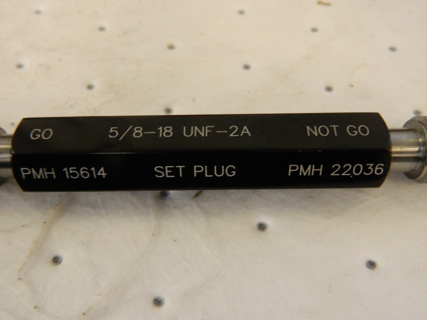 SPI Truncated Taperlock Gage: 5/8-18 UNF, Go &amp; No Go 23-190-2