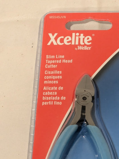 Xcelite 4" Diagonal Cutting Plier Semiflush Cut Pointed Nose MS545JVN