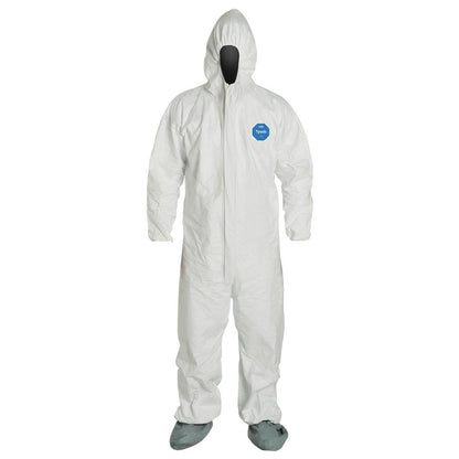 Dupont Disposable Abrasion Protection Coveralls Sz 2XL Qty 25 TY122SWH2X002500