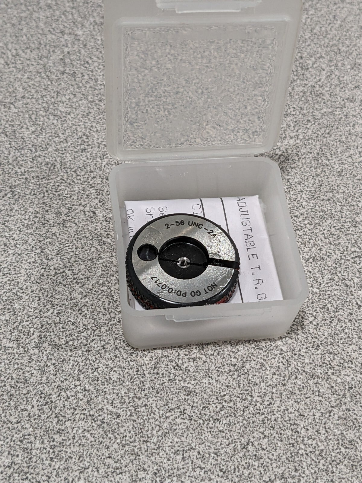 SPI Threaded Ring Gage: #2-56 Thread, Class 2A, No-Go 23-119-1