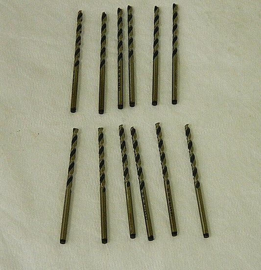 Drill America 3.2mm 135° Point  Cobalt Jobber Drill QTY 12. 01194893