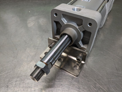 SMC Pneumatic Tie Rod Cylinder 1" Bore 250 PSI Max. NCDA1L400-0100+0200-XC11