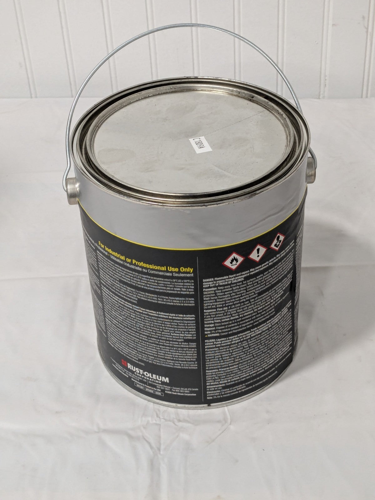 Rust-Oleum Alkyd Enamel Paint: 1 gal, Gloss Finish, Navy Gray 975402