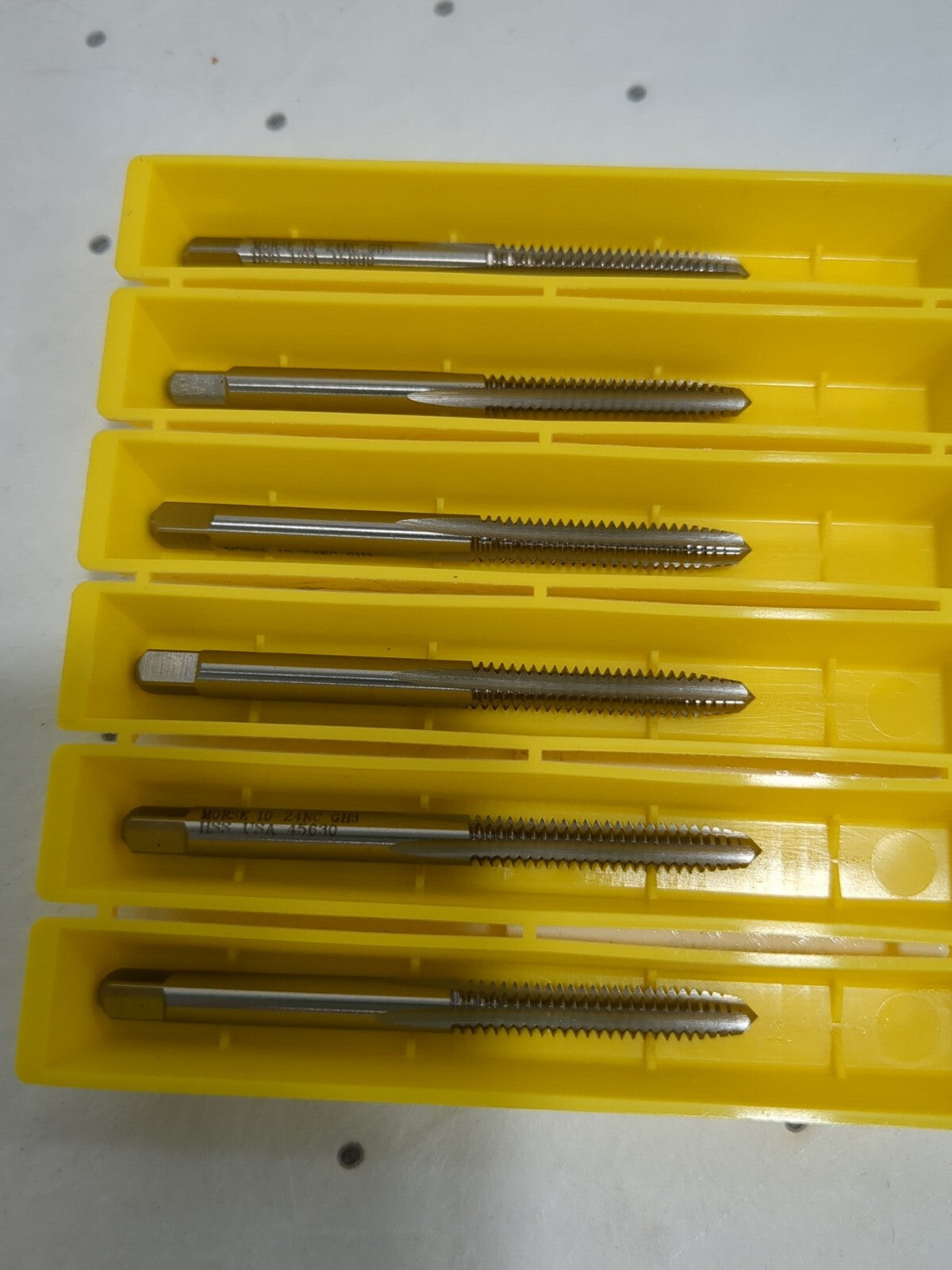 morse cutting tools 6pk H3 4fl hand tap plug 10-24 45630
