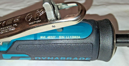 Dynabrade Rear Exhaust Air Die Grinder 1/4" Collet 0.40 hp 48327