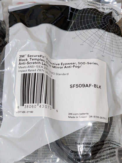 3M Safety Glasses: Anti-Fog & Scratch-Resistant Box of 20 7100239203