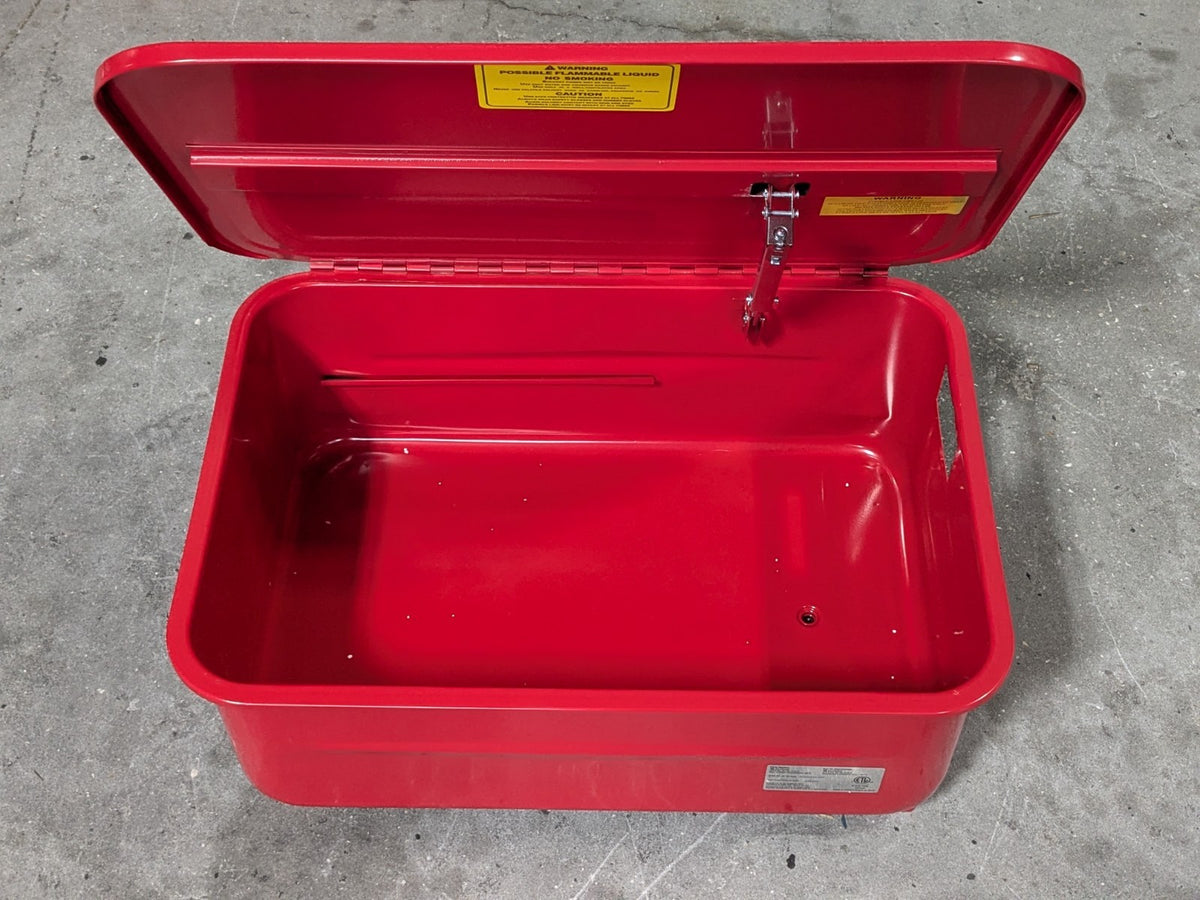 Free Standing Recirculating Parts Washer 12 Gallon Capacity 115v Pump