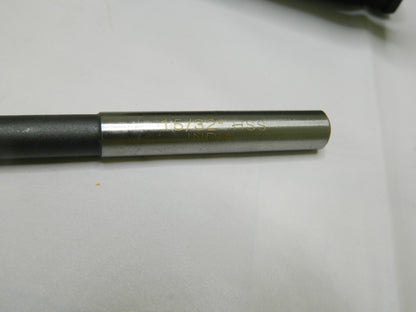 Interstate HSS Chucking Reamer: 5/32 Dia, 4 OAL, 1 FL Length Qty 3 02340107