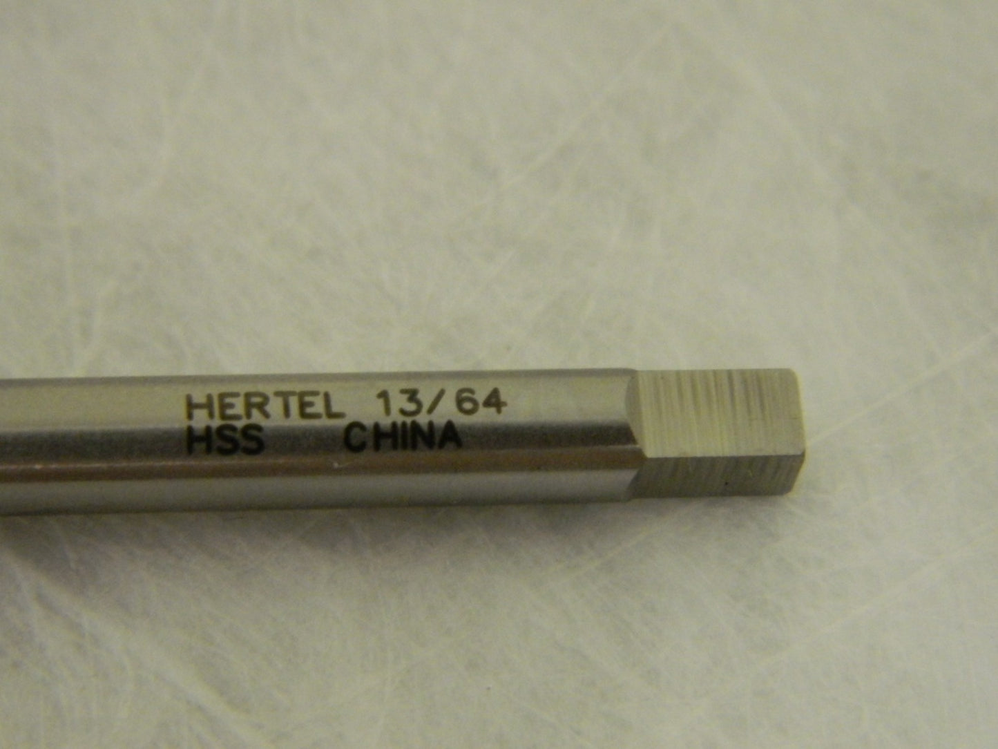Hertel Hand Reamer 13/64" x 1-7/8" x 3-3/4" 6FL HSS 30162606