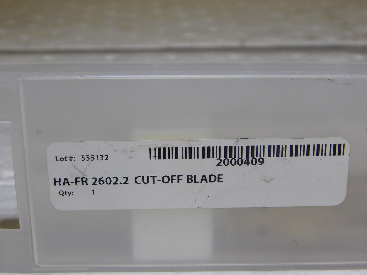 Hertel Indexible Cutoff Blade 0.984 Max DOC 2mm Blade W x 26mm Blade H 2000409