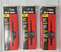 Blu Mol QTY3 Hex Shanks Pin Drive Mandrel Hole Saw Accessory 1-1/4 in. x 6" 5546