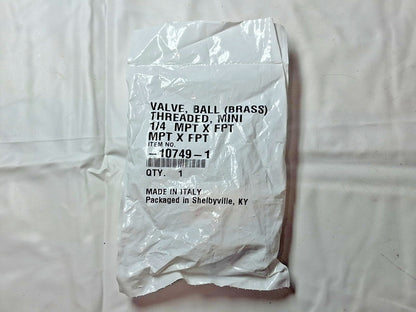 Parker Miniature Manual Ball Valves 1/4" Pipe 53563615