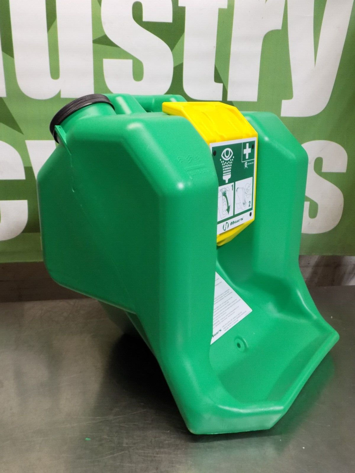 Haws 7500 Portable Gravity Fed Eyewash Station 16 Gal. Capacity 0.4 GPM