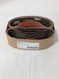 3M Abrasive Belt 1/2" W, 18" OAL, 60G, Ceramic Aluminum Oxide Qty 50 7