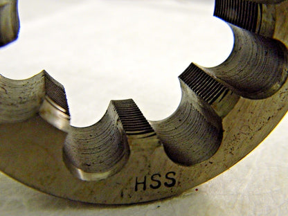 Adjustable Round Split Die HSS 1-1/2"-27 Thread 03947280