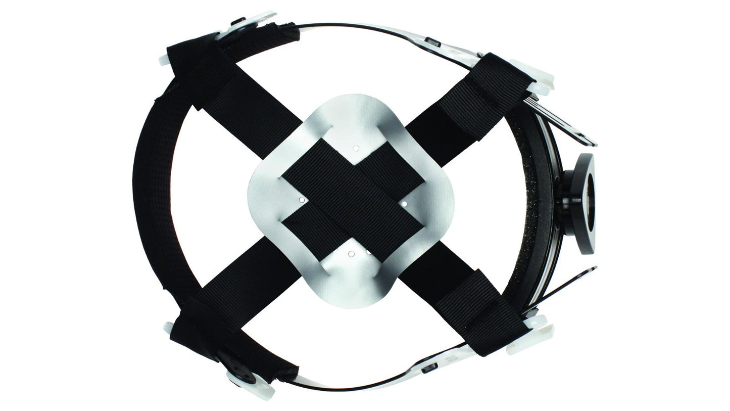 PYRAMEX Hard Hat: Class E, 4-Point Suspension HP54117