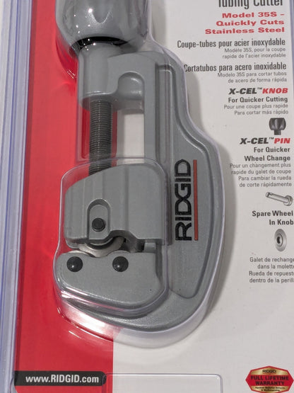 Ridgid Hand Tube Cutter: 1/4 to 1-3/8" Tube 29963