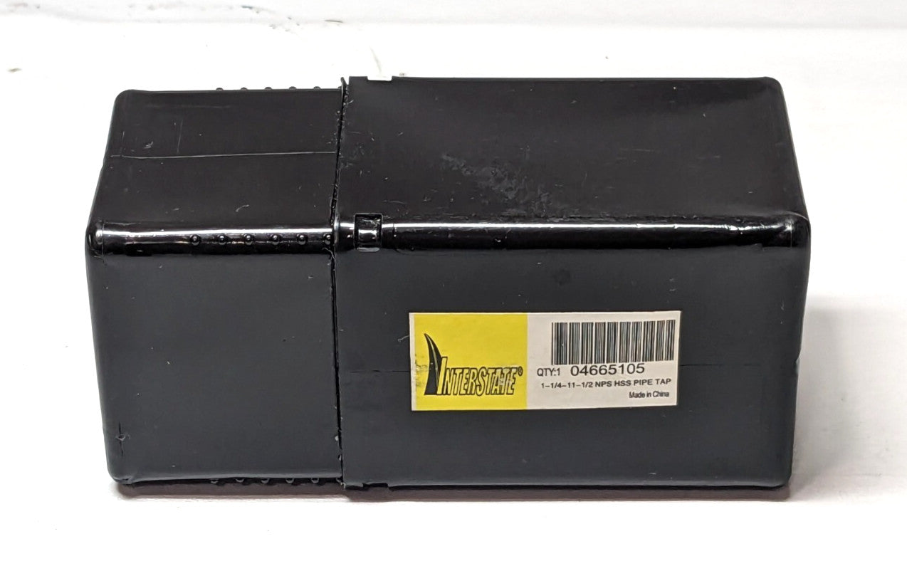 INTERSTATE Standard Pipe Tap 1-1/4"-11-1/2 NPS 5 Flutes HSS 04665105