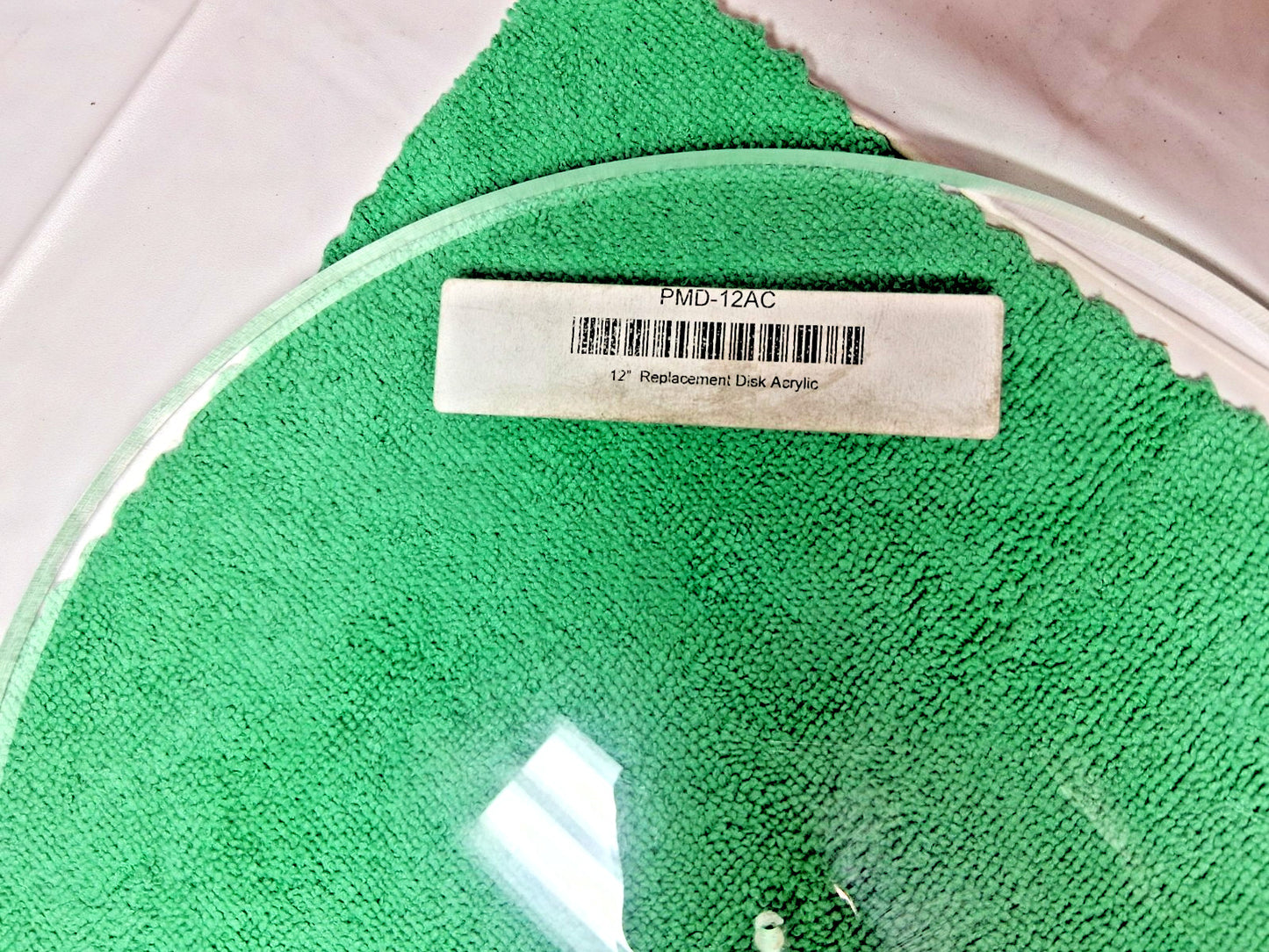 QTY 1 Abanaki Plastic Replacement Oil Skimmer Disk 12" Dia PMD-12AC