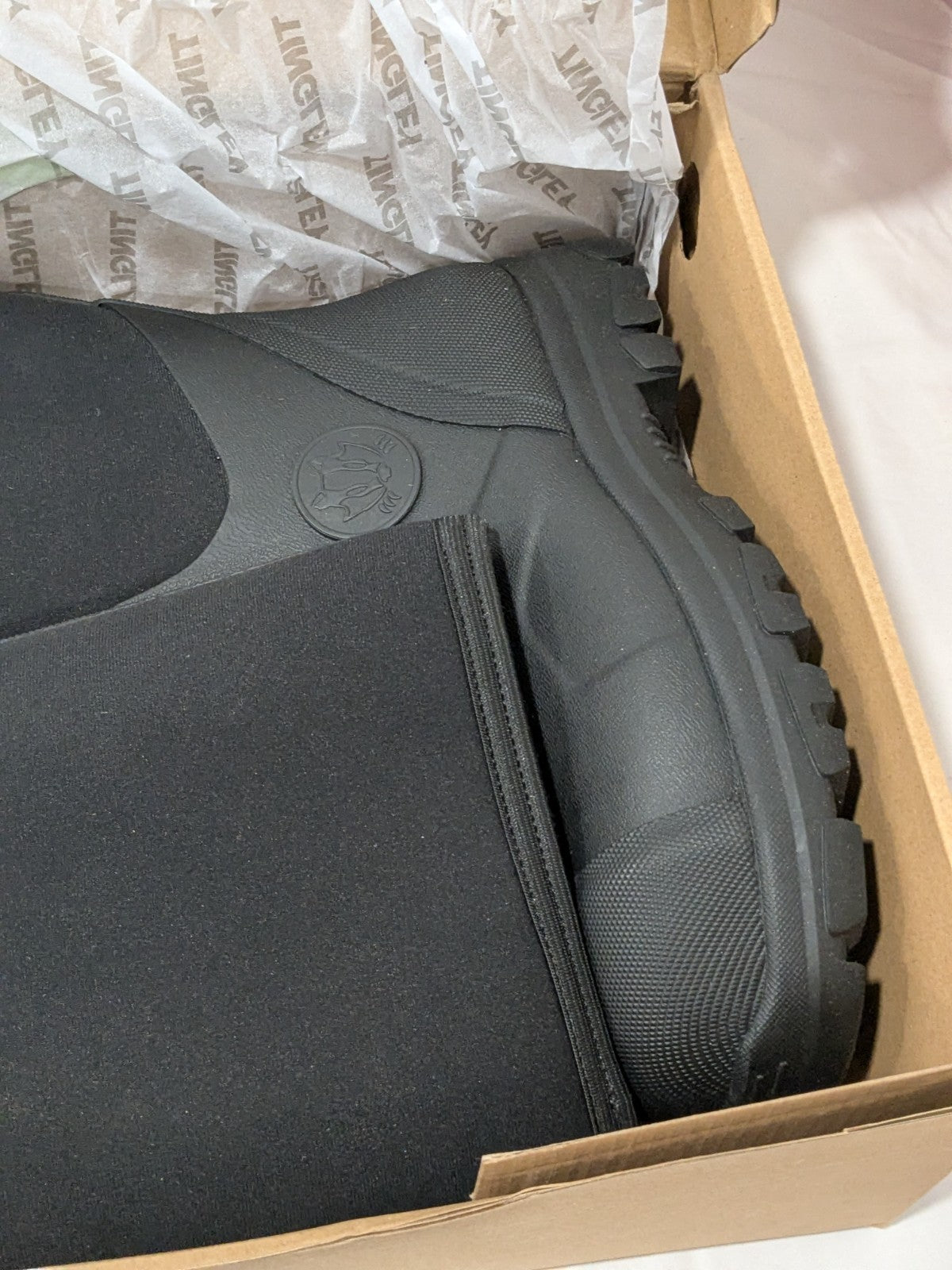 Tingley Badger Tall Rubber Boots, Steel Toe, 15" Height SZ 7 87251.07