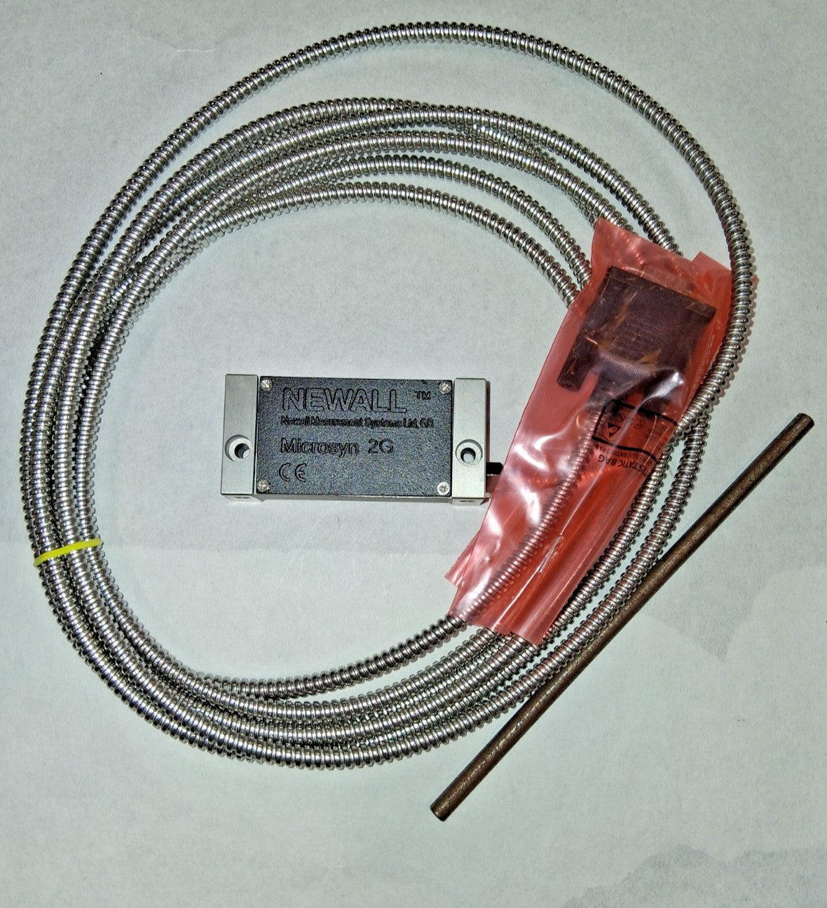 Newall 2G Encoder Reader Head w/ Armored Cable M2G005009D035