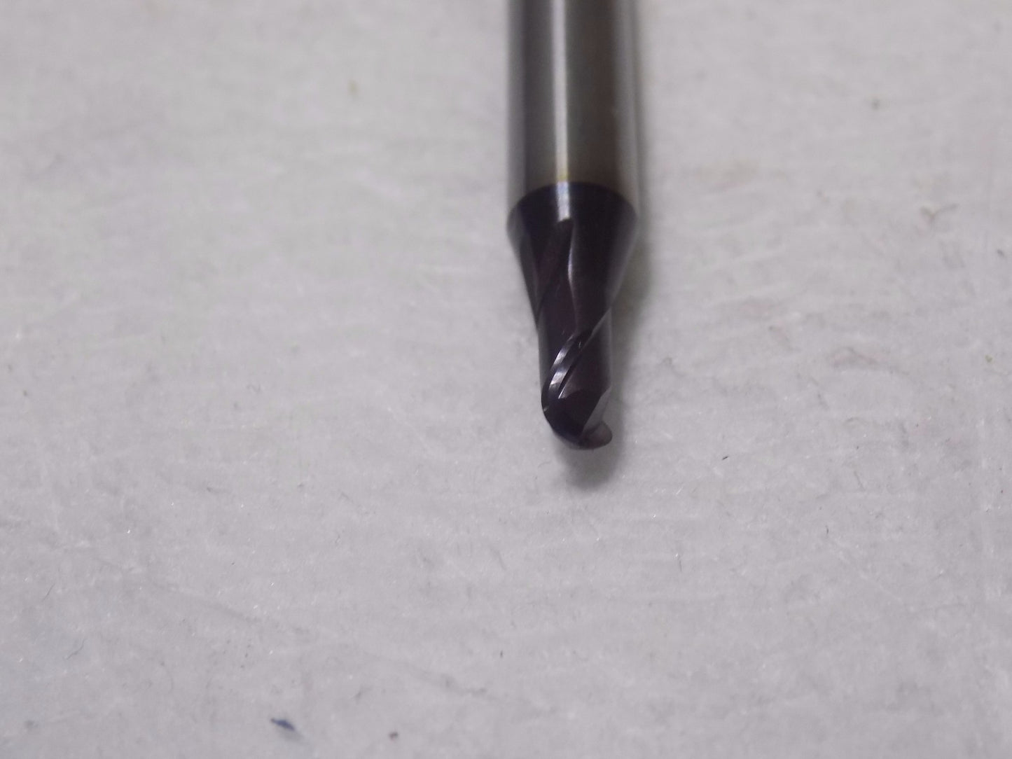 OSG High Precision Ball End Mill 3.85mm Neck Dia 2Fl TiAN 6mm Shank Dia 3040640