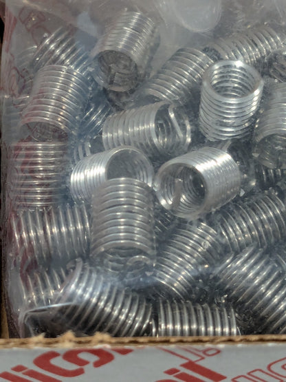 Heli-Coil Free-Running Insert: M8x1.25, 16.00 mm OAL Qty 100 70064522