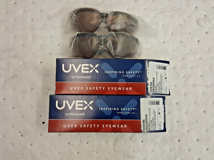 Uvex Anti Fog Half Framed Scratch Resistant Saftey Glasses QTY2 S3201HS