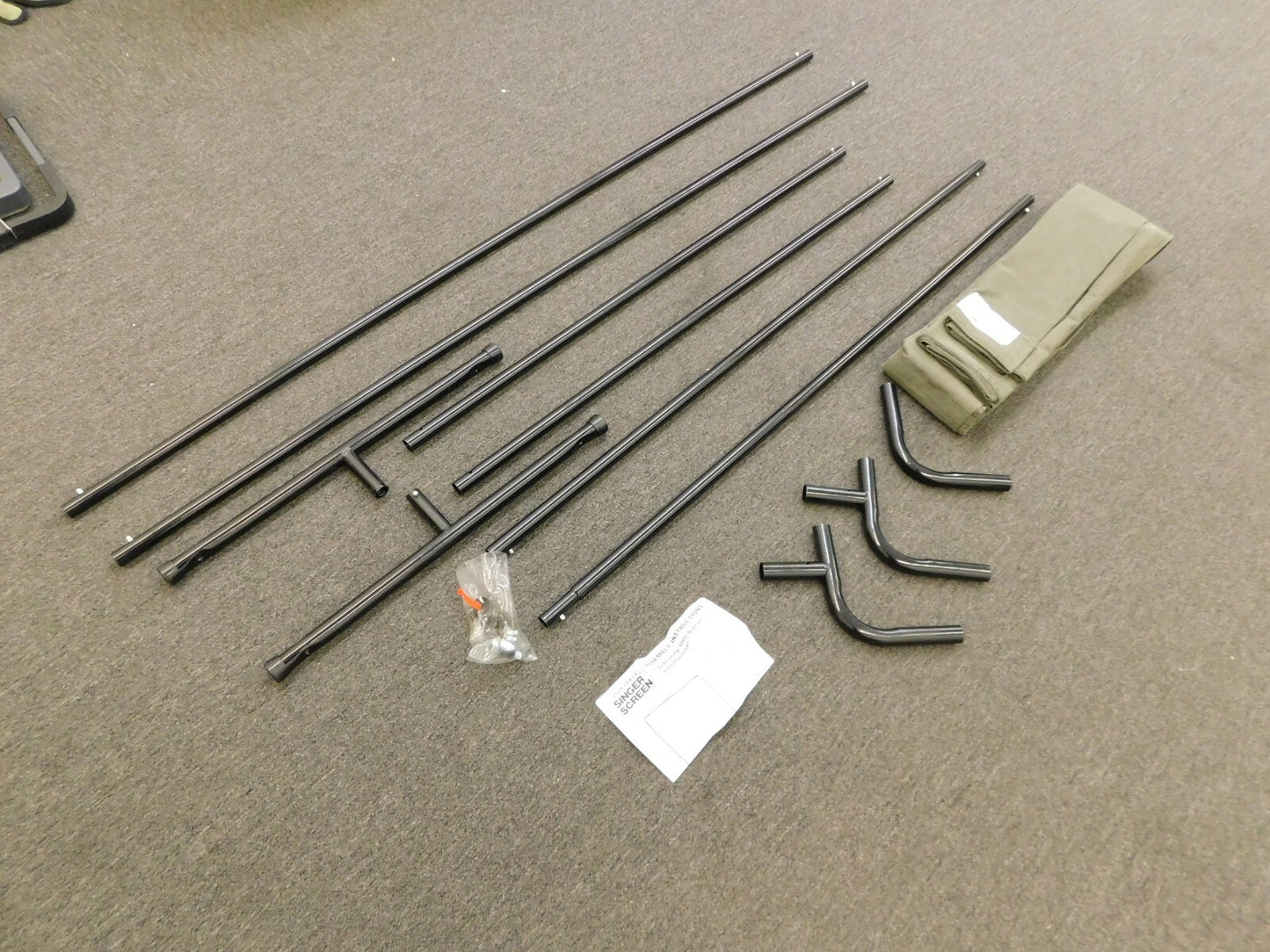 Singer Safety Cotton Duck Portable Welding Screen 8'x6' 13011086 INCOM