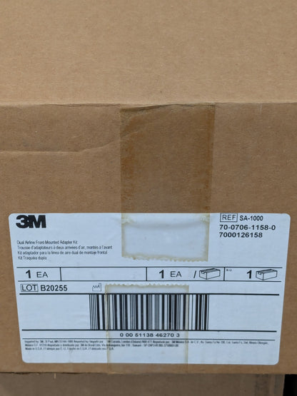 3M Dual Airline Front-Mounted Adapter Kit SA-1000 7000126158