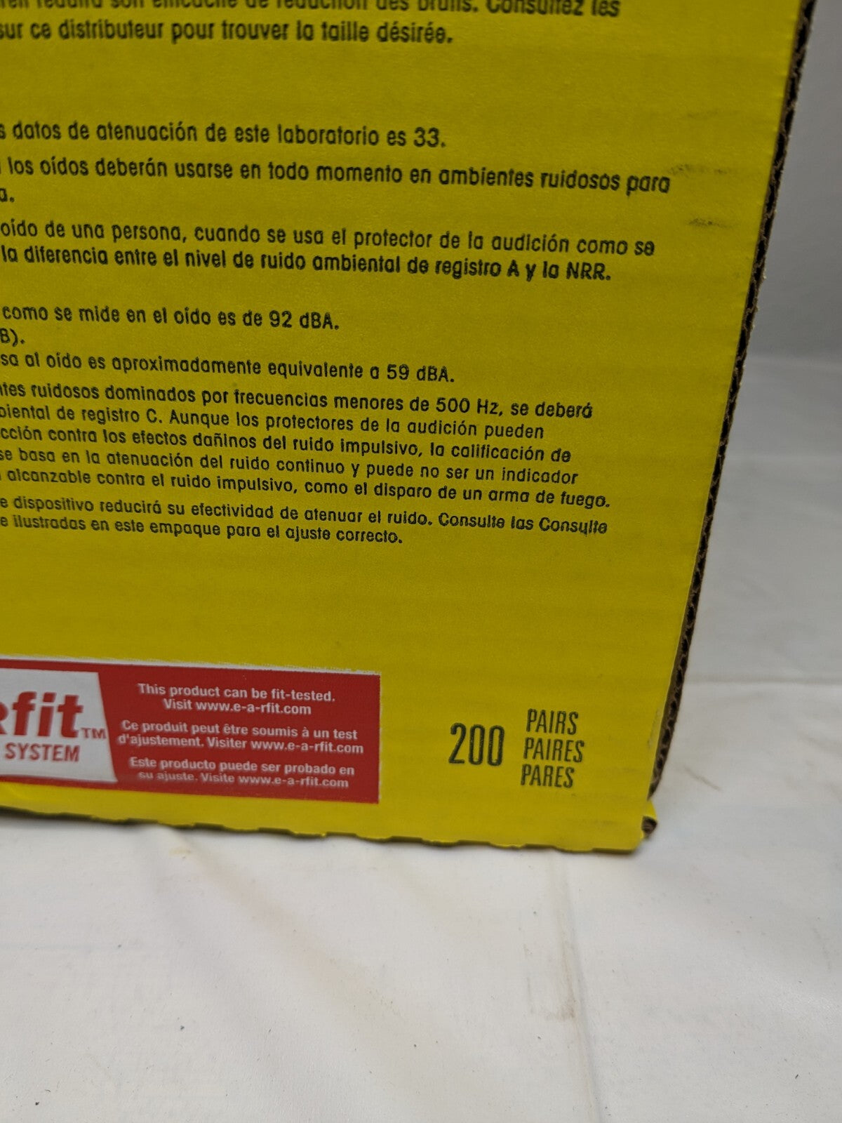 3M Earplug: 33 dB, Foam, Barrel, N/A Uncorded Approx. 200 Pairs 7100000262