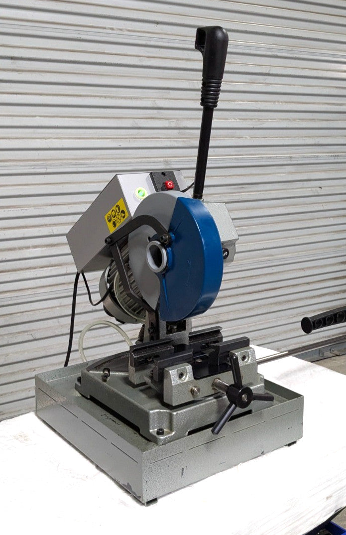 RONG FU 9" Metal Cutting Cold Saw 1.0HP 110V  52 RPM Coolant Tank  Lightly Used