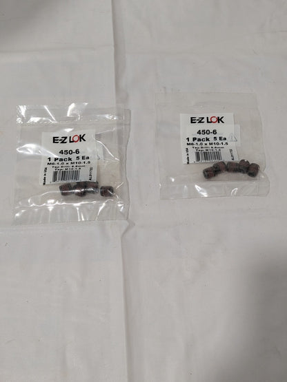 EZ Lok M6-1.0 Carbon Steel Insert For Metal Qty 10 450-6