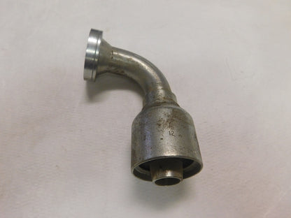 Parker Hose Adapter 3/4" Hose x 3/4" SAE Code 62 Flange Head 90º L16N7